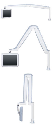 Picture of the Point-of-Care Extra-Long Reach Arm by Innovative Office Products
