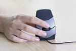 DXT Ergonomic Precision Mouse with proper finger grip
