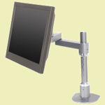 Medium Reach Lateral LCD Arm on Euro Series Pole