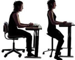 Improved Posture with Salli Chair