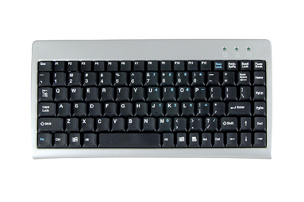 Picture of Super Mini Compact Keyboard with Embedded Numeric Keypad