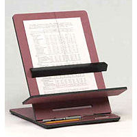 Atlas Ultra book holder showing with optional line guide