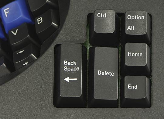 Kinesis Contoured Keyboard - Detailed Specification Sheet