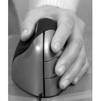 Evoluent VerticalMouse 2 showing hand position when in use