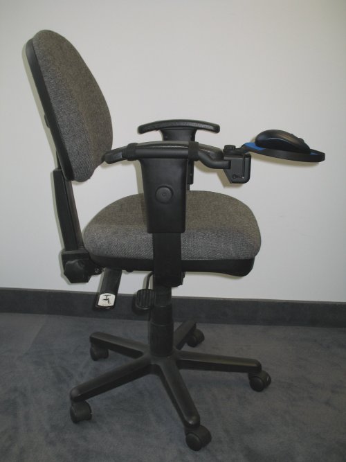 Computer chair mouse best sale tray